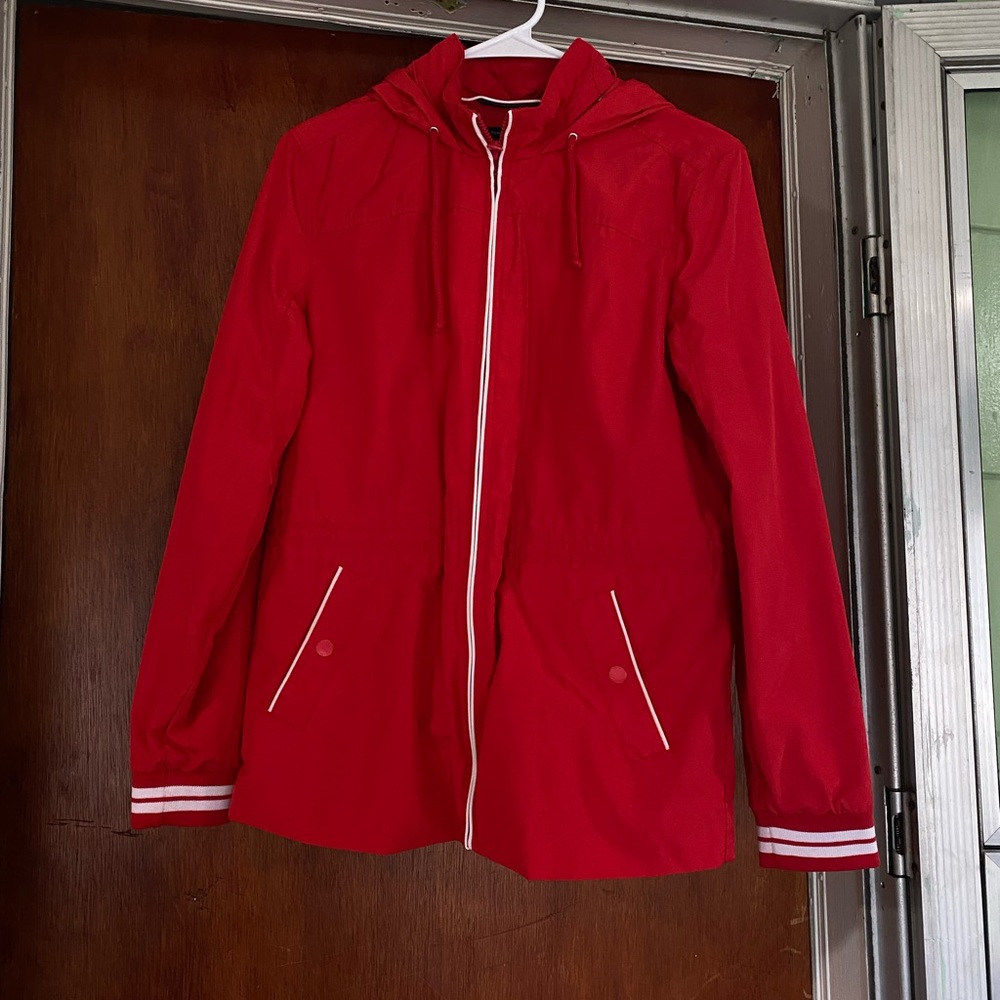 Women’s Tommy Hilfiger Red Wind Breaker Size S